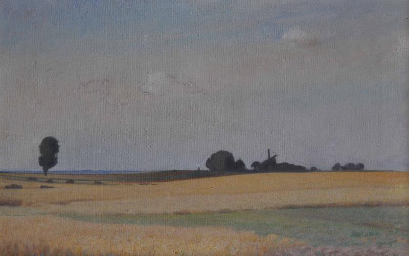 Franz Ludwig Catel Mecklenburgische Landschaft mit Windmuhle Germany oil painting art
